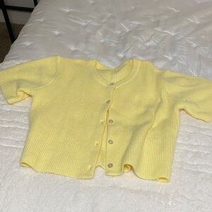 Amazon Yellow Kids Button Down Shirt